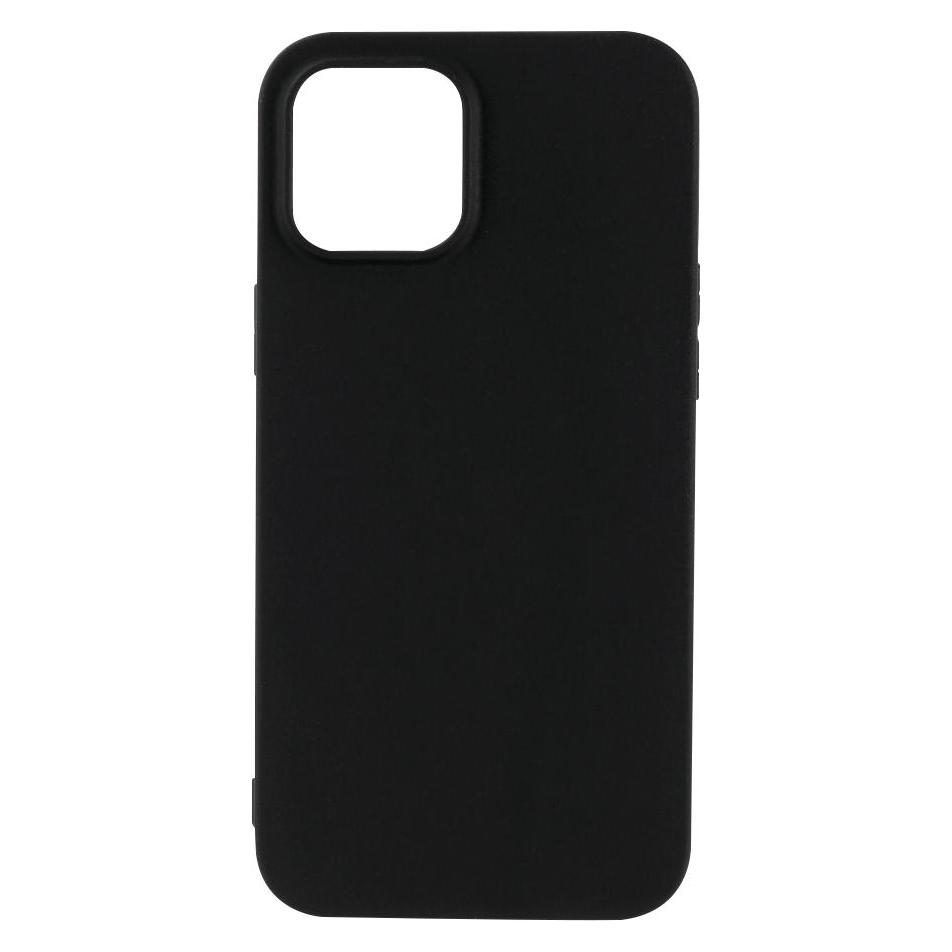 Essentials iPhone 12 Pro Max, TPU back cover, Black (1 Stk., Apple iPhone 12 Pro Max) (387156)