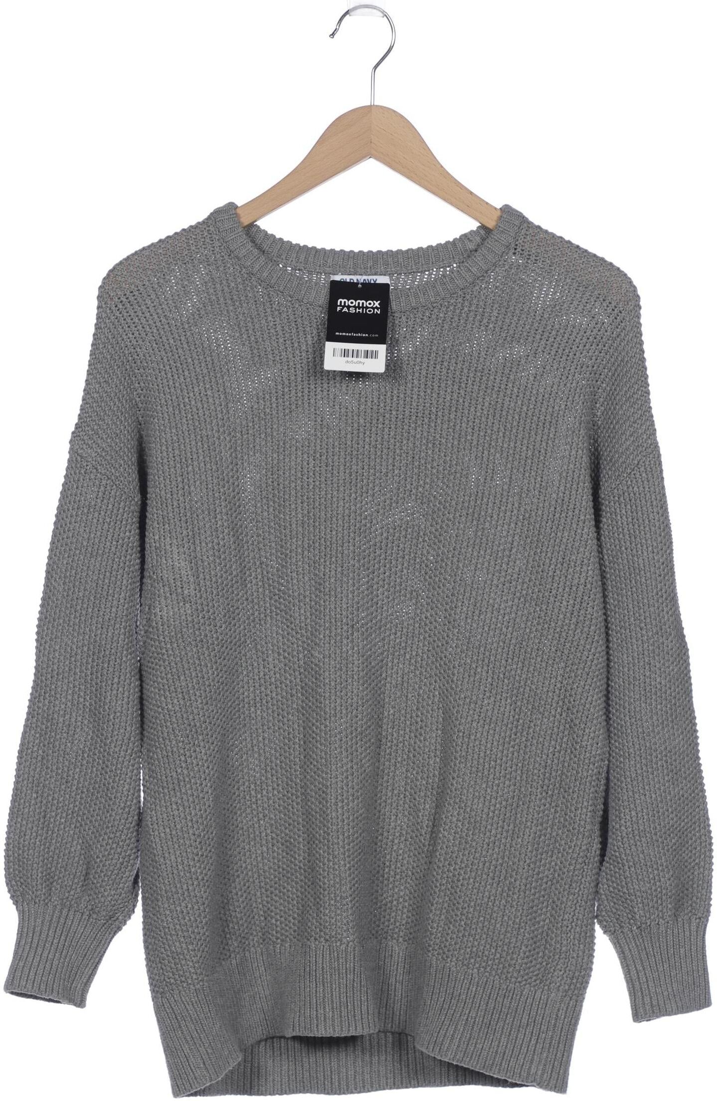Old Navy Herren Pullover, Grau, Gr. S, Baumwolle - Second Hand