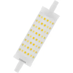OSRAM Sehr helle R7s LED Stab Lampe 118 mm 15W als 125 Watt Ersatz warmweißes Licht