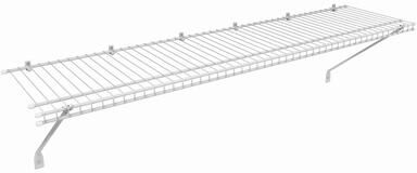 ClosetMaid White Wire Multipurpose Storage Shelf Kit