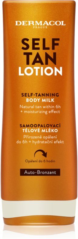 Dermacol Sun Self Tan lait corporel auto-bronzant 200 ml