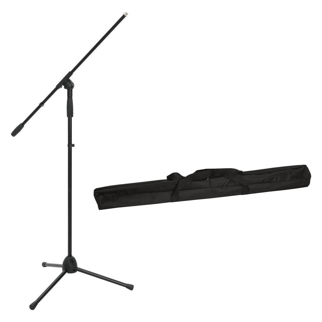 Omnitronic Set Mikrofonstativ MS-2A mit Galgen sw + Tasche (20000803)