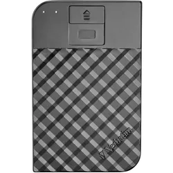 Verbatim Fingerprint Secure (2 TB), Externe Festplatte, Grau
