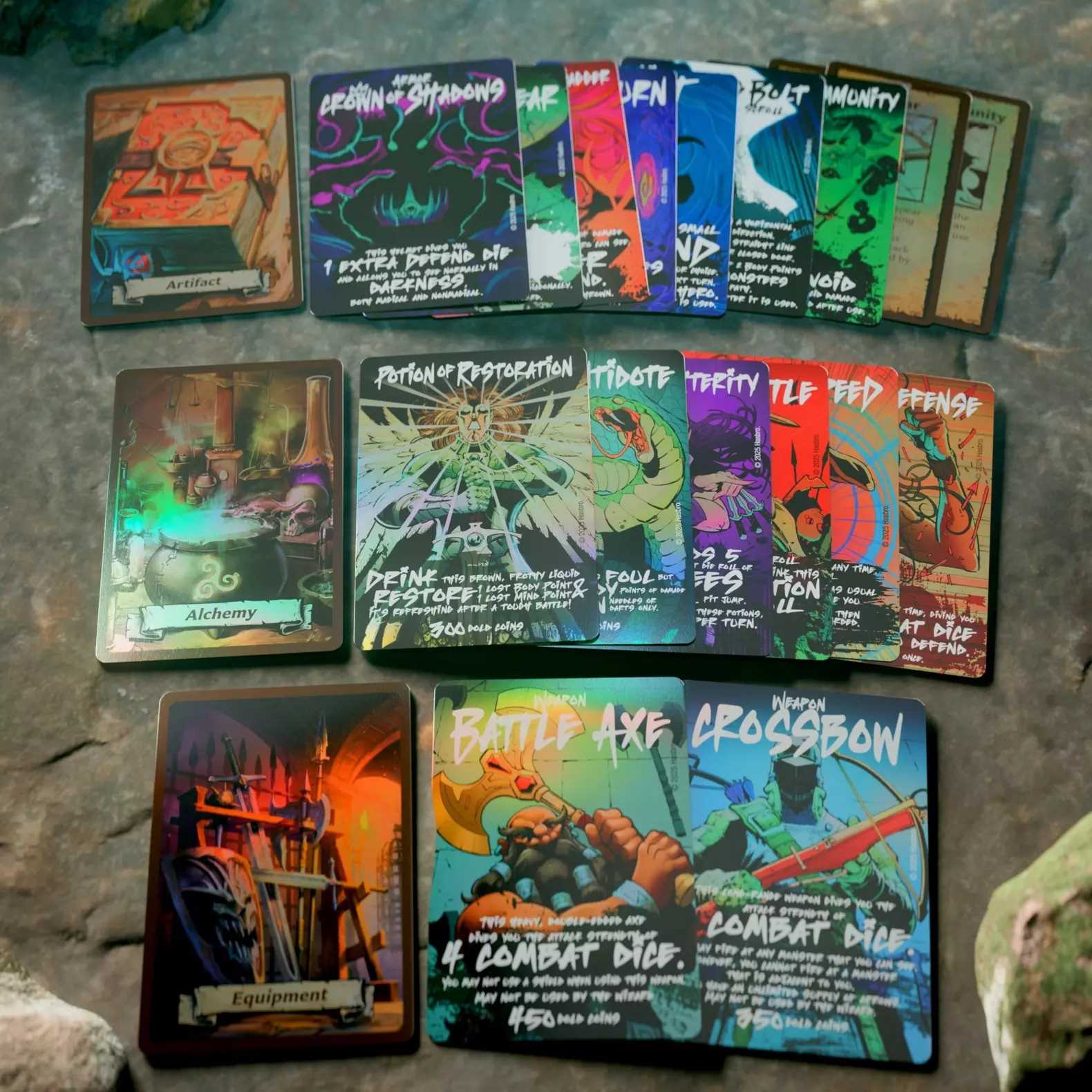 HeroQuest: Crypt of Perpetual Darkness Board Game Expansion by Avalon Hill with 10 Quests, Black Dragon Miniature, and Game Cards