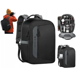K&F Concept Plecak Kf Plecak Fotograficzny Foto na Aparat Lustrzankę DSLR Kamerę Drona / 22L / K&F / KF13.158 (Fotorucksack, 22 l), Kameratasche, Schwarz