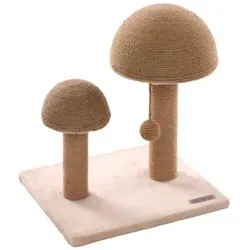 Flamingo Scratching Tree Nisha - Beige (46 cm, Beige), Katzenbaum