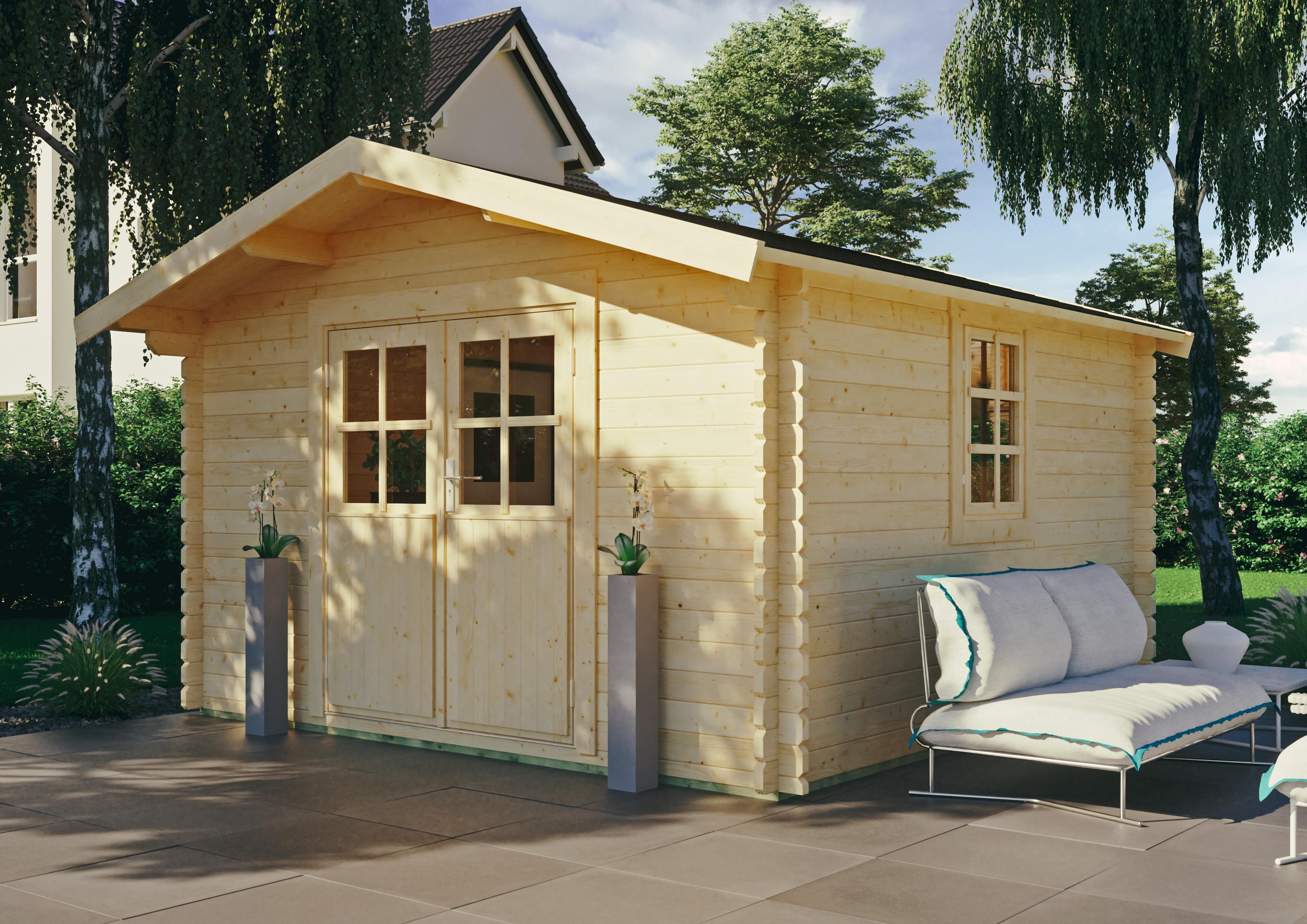 Gartenhaus Springfield III 3,40x3,40 m
