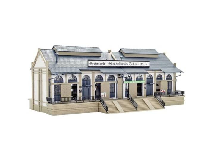 Vollmer 43629 H0 Grote markt hal