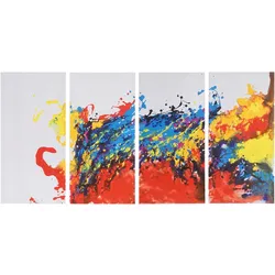 Ölgemälde Wave, 100% handgemaltes Wandbild Gemälde XL, 120x60cm