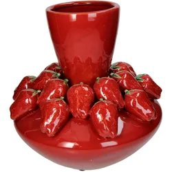 Vase Strawberry rot Ø 32,5cm