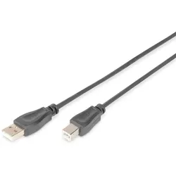 Digitus USB-A – USB-B Anschlusskabel, 1,8m