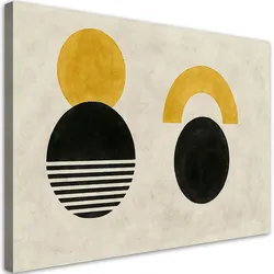 LEINWANDBILD Geometrische Abstraktion Minimalismus 120x80cm