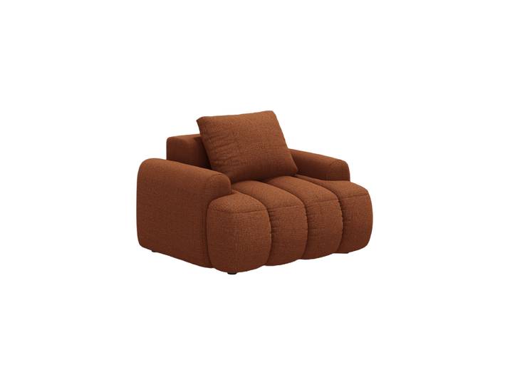 Design Sessel Kimi Strukturstoff Brick chosen by Bloomingloft