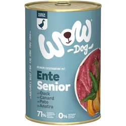 WOW DOG Senior Ente 6x400 g