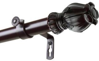InStyleDesign Majesty 1 inch Diameter Adjustable Curtain Rod