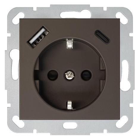 Liregus SOCKET IUK-3-01 R/ON31 3 4A (3 Ports) (IUK-3-01.R/ON31)