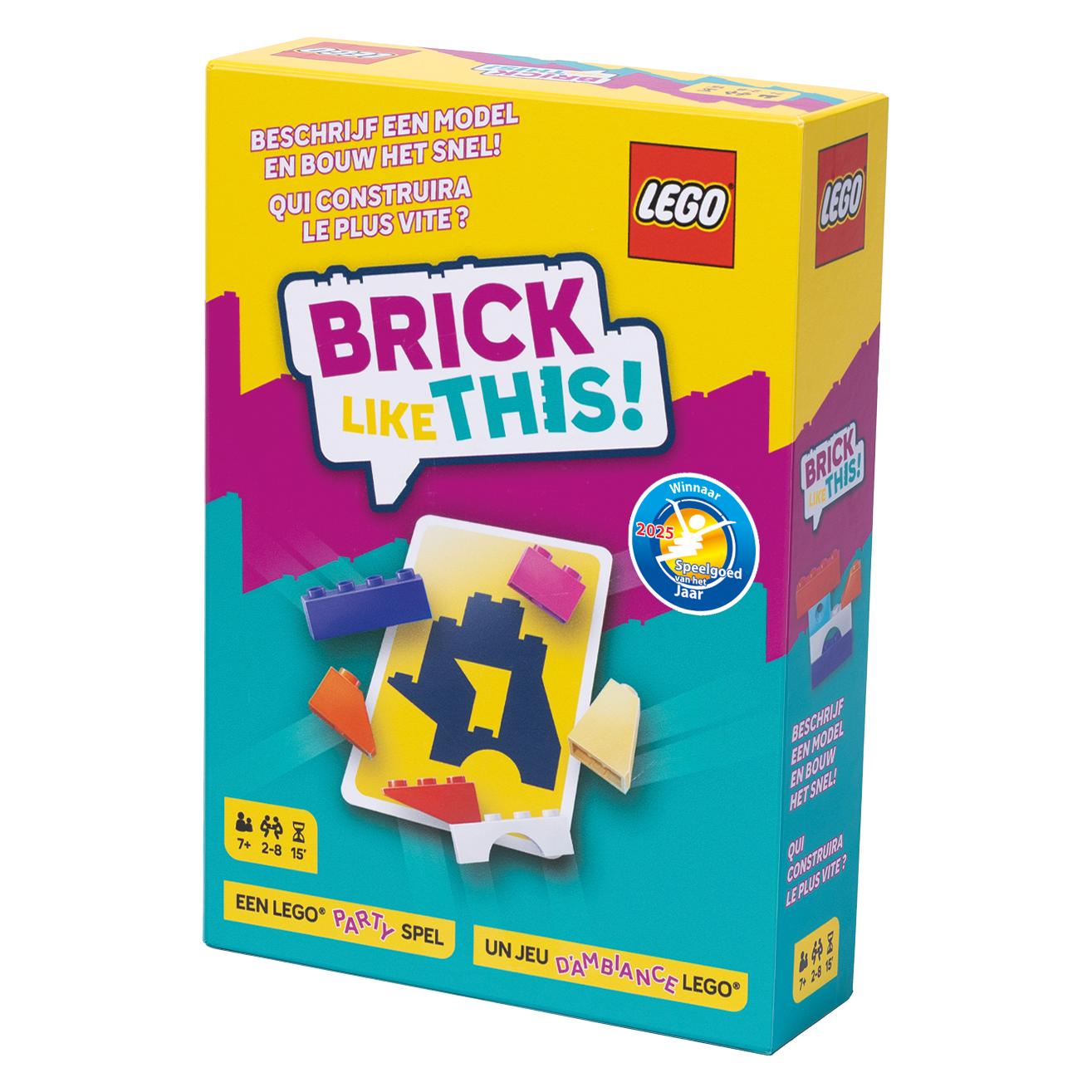 Asmodée Spiel Lego Brick Like This! (Französisch, Niederländisch, 2 - 8 Spieler) (DOTGM201FRNL)
