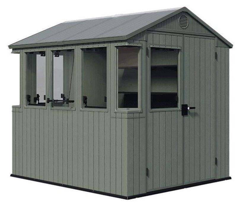 Gartenhaus Keter Darwin Potting Shed 2in1 - grün