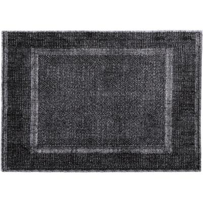 Fußmatte BARBARA BECKER "Square BB", grau (anthrazit), B:67cm H:10mm L:110cm, Polyamid, Teppiche, Fußmatte, Schmutzfangmatte, auch als Läufergröße erhältlich