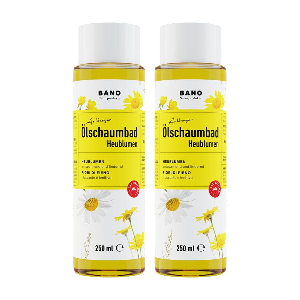 Schaumbad OEL Bano Heublume Doppelpack 2x250 ml
