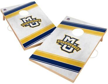 Skip's Garage Marquette University Golden Eagles 2x4 Tailgate Cornhole Boards