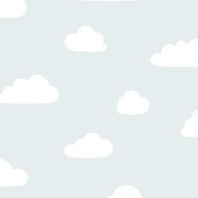 "Veer Decor Clouds Pastel Wallpaper - Roll 20.86""x33ft"