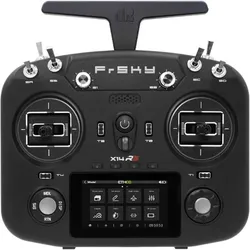 FrSky X14RS Sender 2,4Ghz Black mit Akku, ohne Ständerhalter, mit EVA-Bag