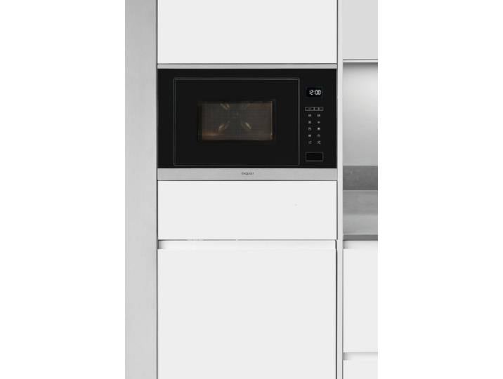 exquisit Einbau-Mikrowelle EMW25-G-020, Grill, Mikrowelle, 25 l, 2-in-1 Gerät: Aufwärmen oder Grillen – Genuss im Handumdrehen