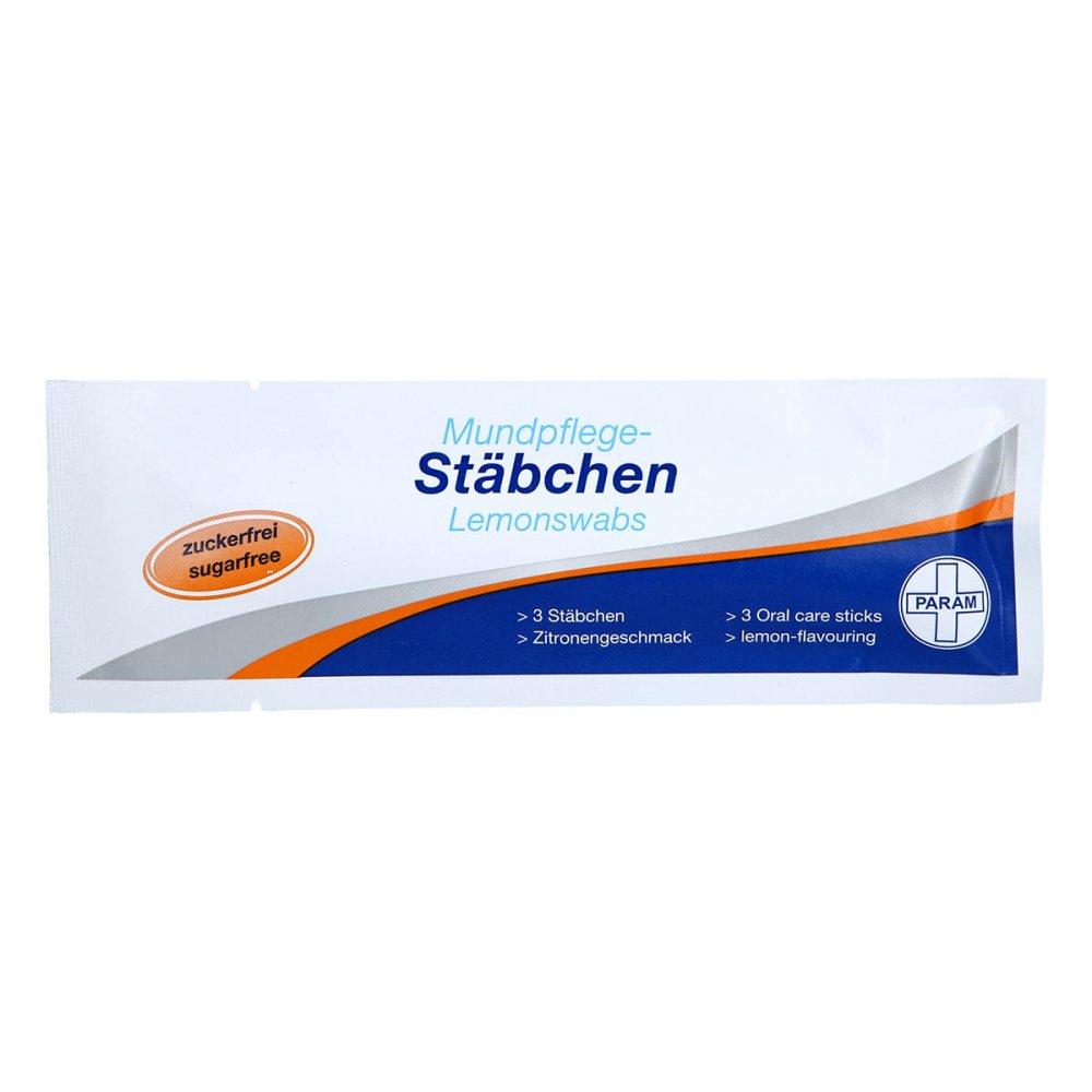 Param GmbH Lemon Swabs Mundpflegestäbchen Zitrone 18878795