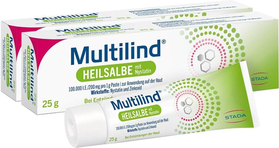 Multilind Wund- und Heilsalbe mit Nystatin und Zinkoxid