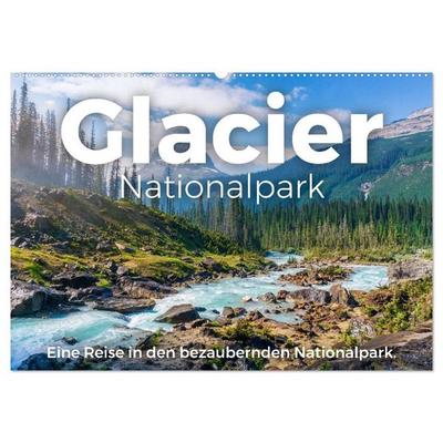 Glacier Nationalpark - Eine Reise in den bezaubernden Nationalpark. (Wandkalender 2027 DIN A2 quer), CALVENDO Monatskalender