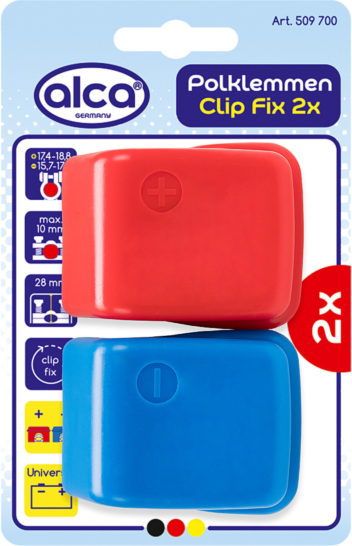 Alca Batteriepolklemme Batterie Polklemmen Quickclip 509700