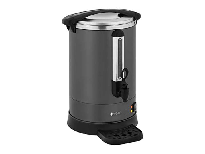 Royal Catering RC-WBDWTC14G Machine à café filtre Cafetière à filtre Cafetière pro Percolateur électrique 14 l Acier inoxydable