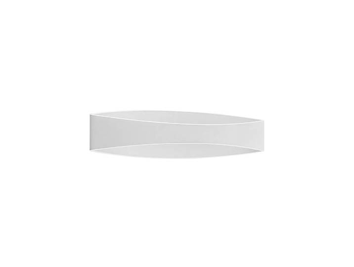 Applique murale led en aluminium blanc