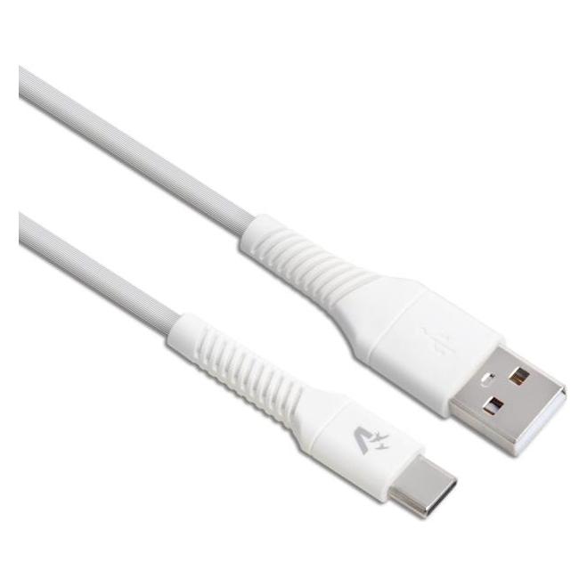 Vultech Smartphone Kabel Usb Typ-C 1.2mt 3.0a (1.20 m, USB 2.0, 60 W) (CS-TAC12WH)