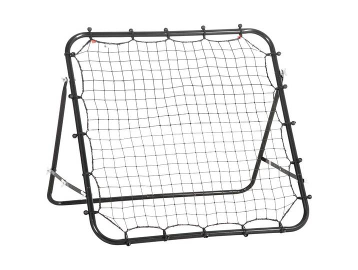 Homcom Fussballtor, PE, Schwarz, 96L x 80B x 96H cm, Metall, 80x96 cm, Freizeit & Co, Sport & Fitness