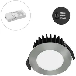 EVN-Lichttechnik, Einbauleuchte, EVN Lichttechnik LED-Spot 230V DALI IP54 L54D101325 (Aluminium)