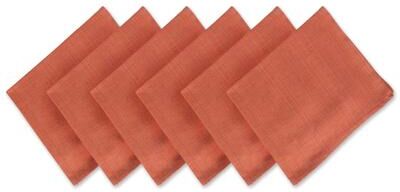 DII Design Imports Variegated Gray Napkin Set (Set of 6)