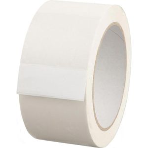 Supra Supra Packband  BAND 111722, PVC, weiß, 50 mm x 66 m, leise abrollbar