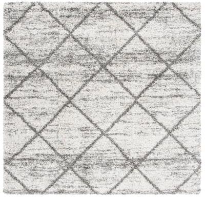 SAFAVIEH Hudson Shag Estella Diamond Trellis 2-inch Thick Rug