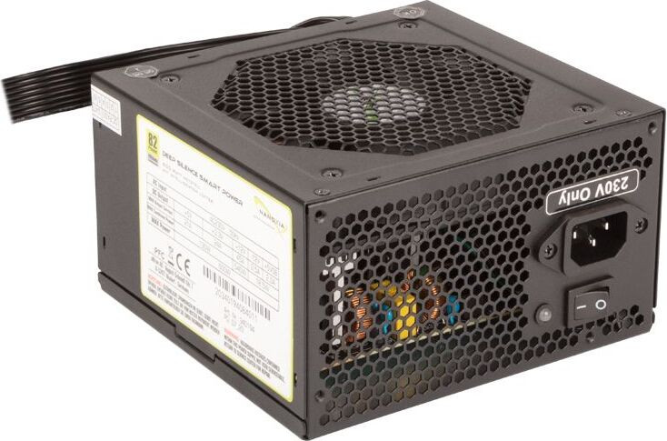 Nanoxia Deep Silence Smart Power 600W voeding met 82% efficiëntie