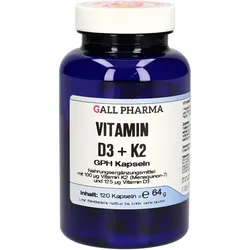 Vitamin D3+k2 Gph Kapseln 120 ST
