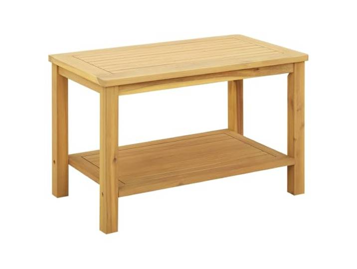 vidaXL Beistelltisch Öl-Natur 70 x 40 x 45 cm Massivholz Akazie