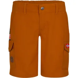 Trollkids, Unisex, Outdoorhose, Kid's Hammerfest Shorts (104), Braun