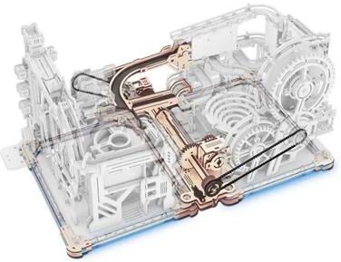 Uplift Picks Robotime ROKR 3D Wooden Puzzle Electric Marble Run Spaceport Model Kit 01