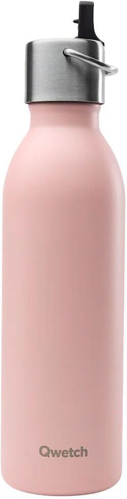 Qwetch  - Active 600 ml (Bouchon Sport) Matt Pastel Rose - Gourde