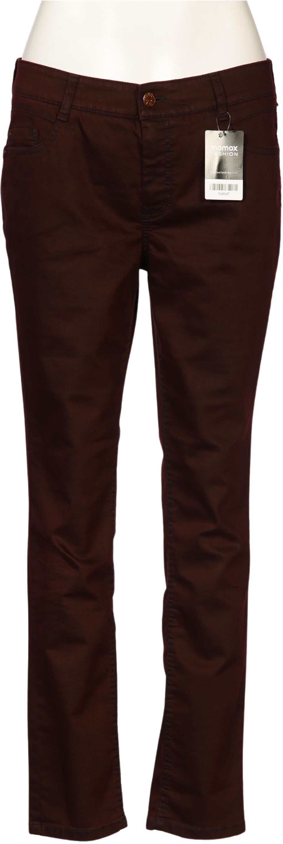 Atelier Gardeur Damen Stoffhose, Bordeaux, Gr. EU 42, kein / Etikett - Second Hand