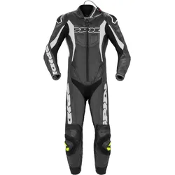 Spidi Sport Warrior Pro Perforierte Pro 1-Teiler Motorrad Lederkombi 56
