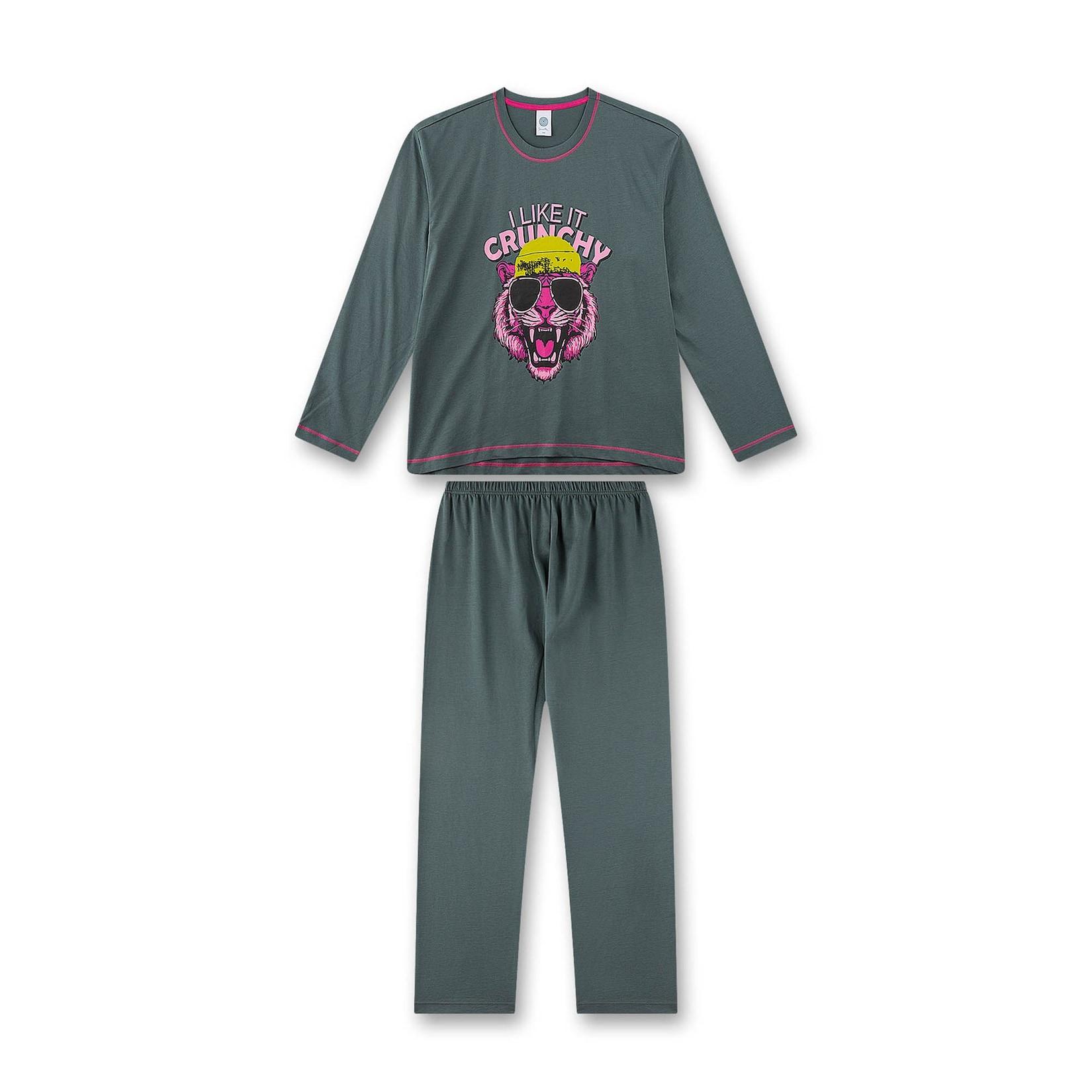 Pyjama Teenager lang I like it crunchy Mädchen Pyjama