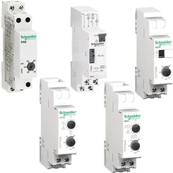 Schneider Electric CCT15233 Elektronischer Treppenlichtzeitschalter MINs, 0,5, 20min., Vorwarnfunktion